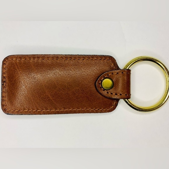 Vintage Coach Tan  Hangtag  Key Ring/Key Fob NWOT - Picture 3 of 5